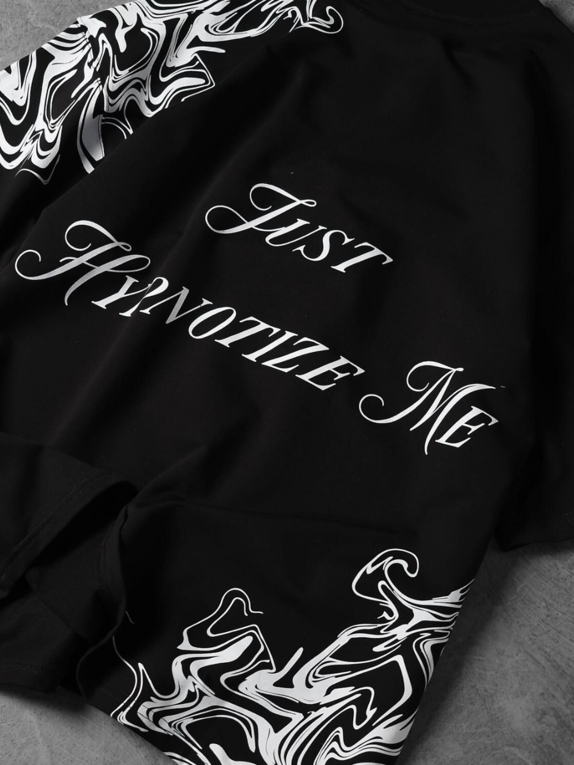 The Hypno Black Oversize T-Shirt