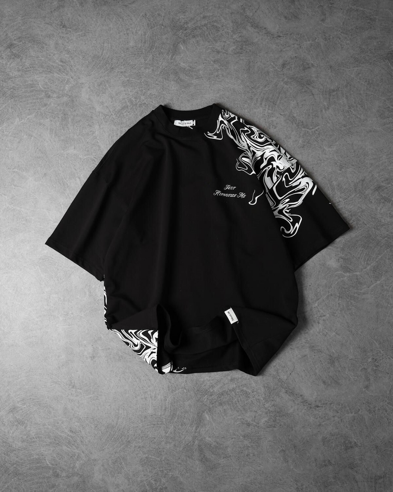 The Hypno Black Oversize T-Shirt