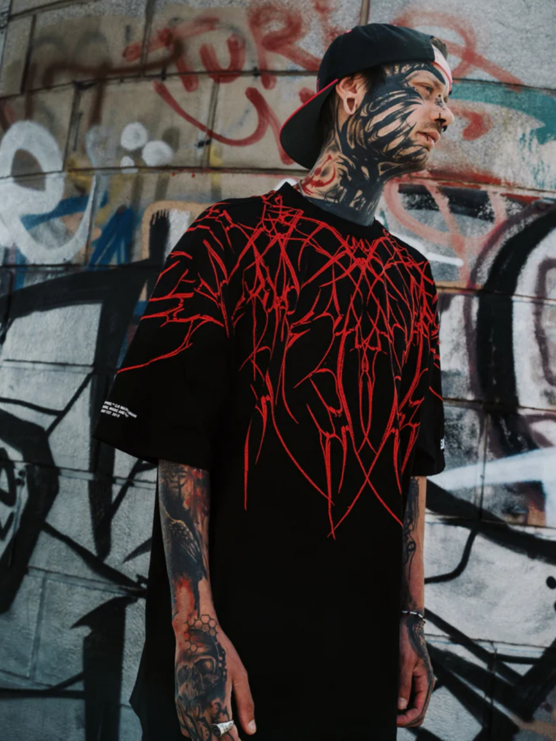 Leaning Blood Oversized T-Shirt