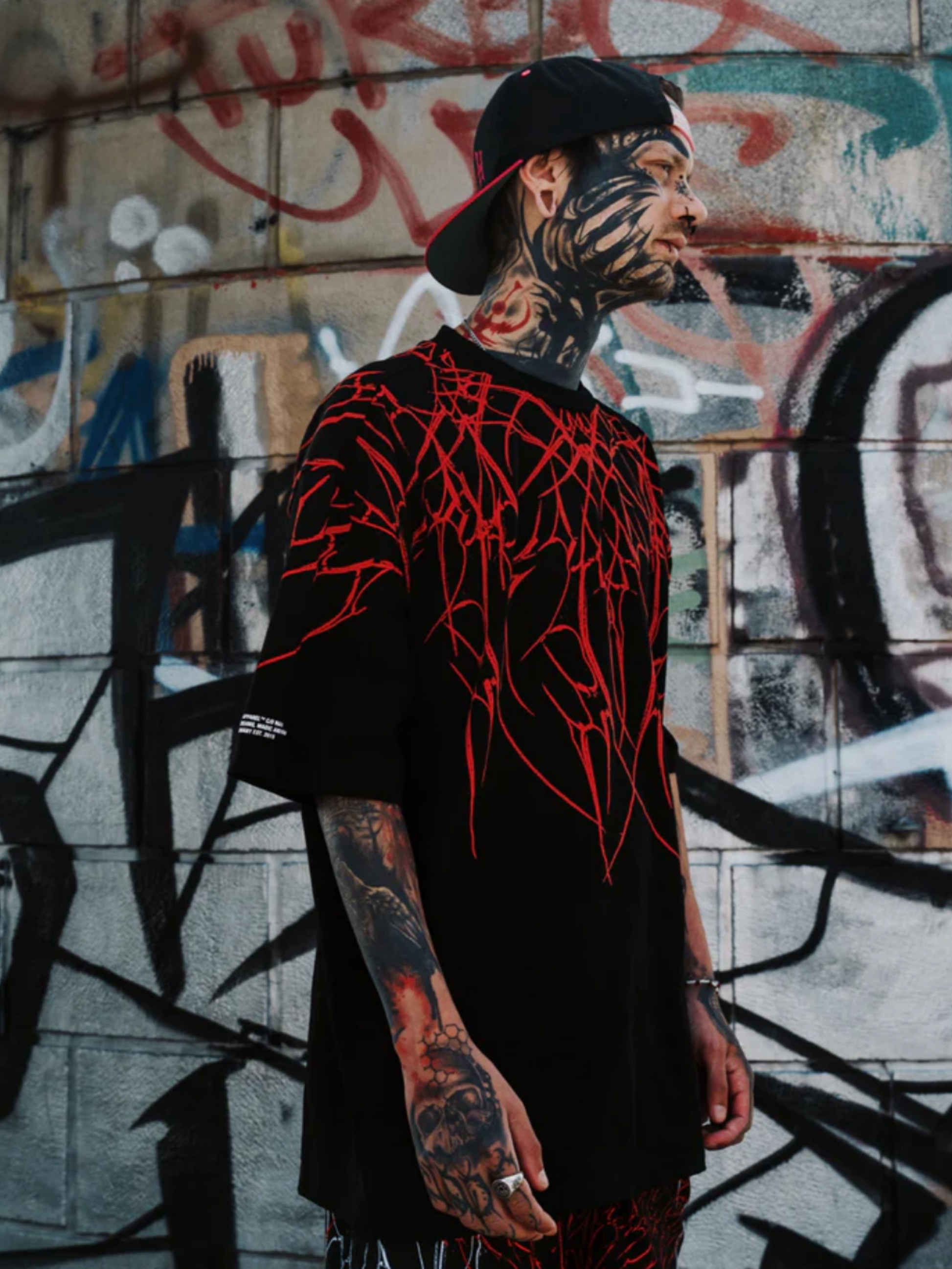 Leaning Blood Oversized T-Shirt