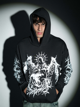 Erebos Black Hoodie