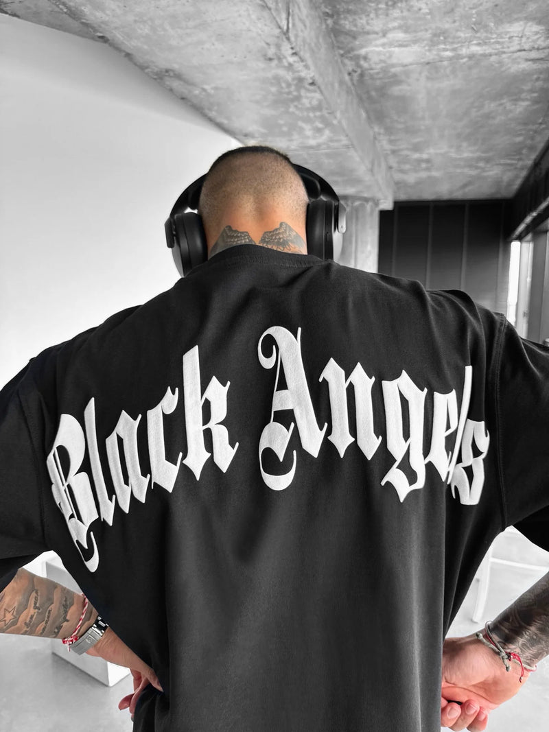 Black Angels Oversized T Shirt