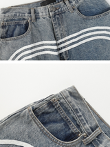 Tri-Stripe Denim Jeans