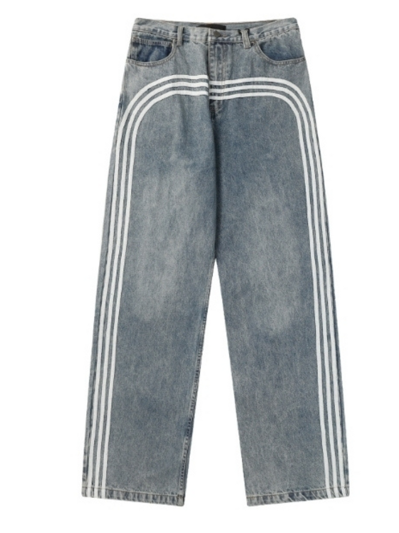 Tri-Stripe Denim Jeans