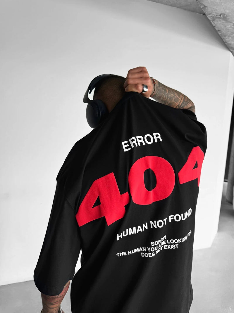 Error 404 Oversized T Shirt