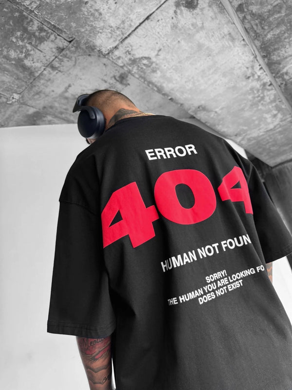 Error 404 Oversized T Shirt