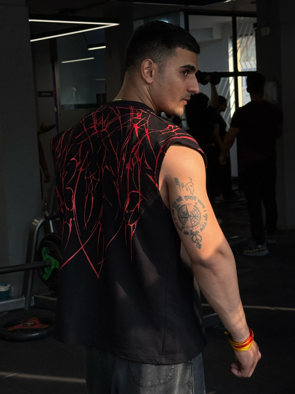 Leaning Blood Vest Tank