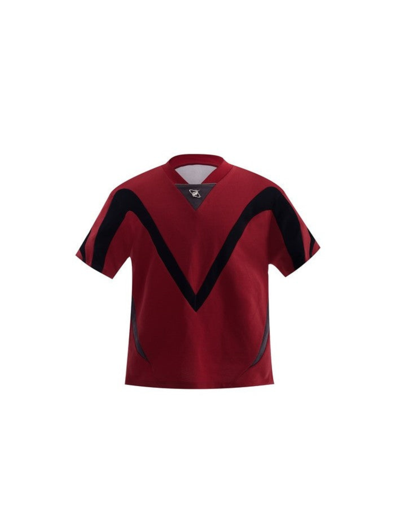 V-Neck Contrast T-Shirt