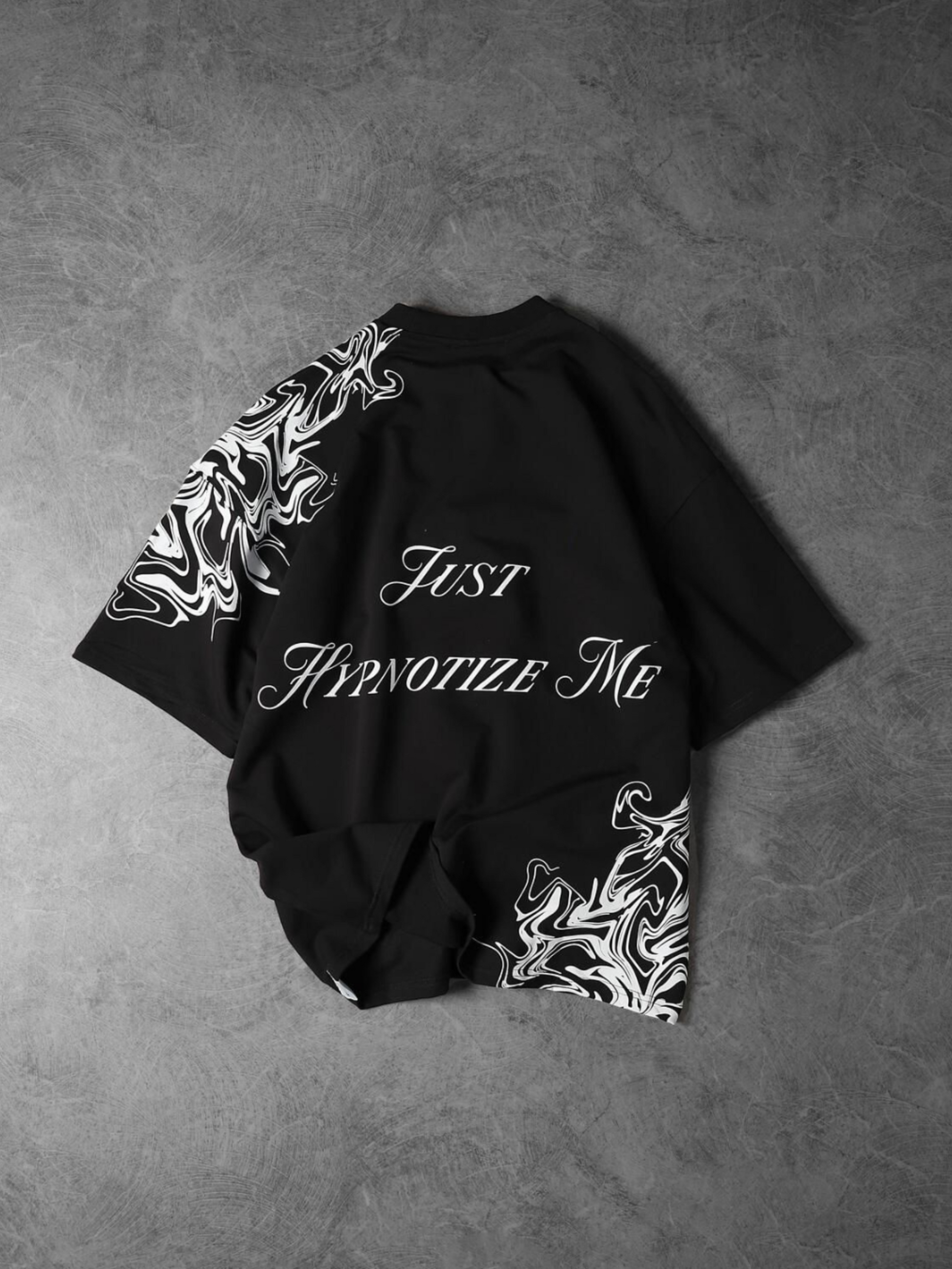 The Hypno Black Oversize T-Shirt