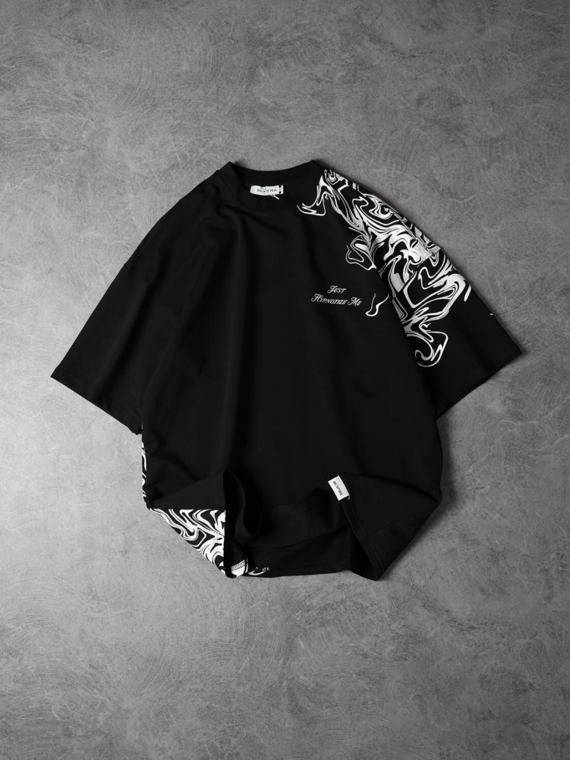 The Hypno Black Oversize T-Shirt